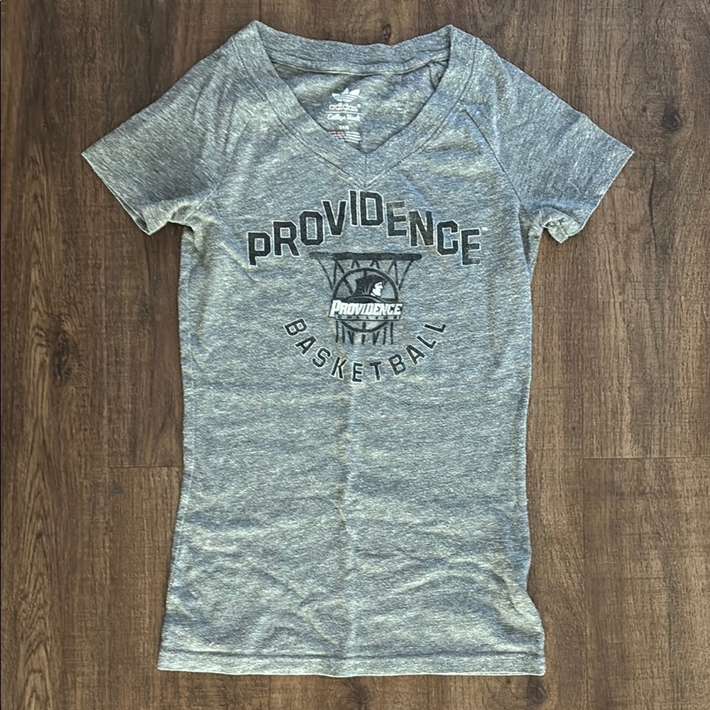 Adidas Heather Gray College Vault T-Shirt